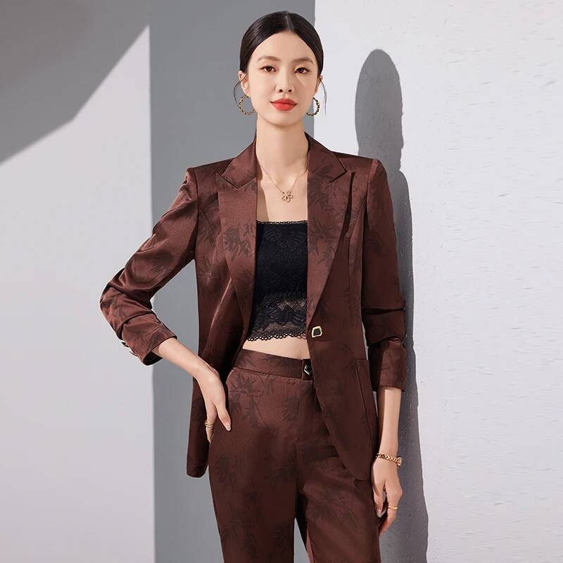 Women Formal Wear For Interview - High Quality Fabric Formal Pantsuits for