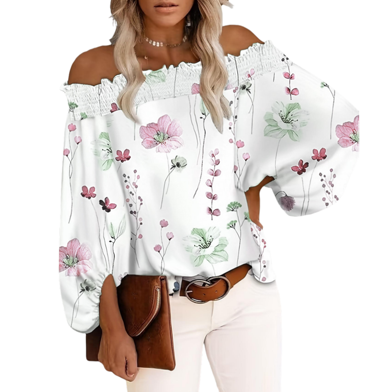 Women'S Formal Wear Blouse - Plus Size New Women's Casual Floral