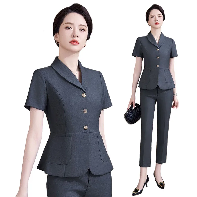Women Formal Wear For Interview - Pop 2024 Summer Formal OL Styles