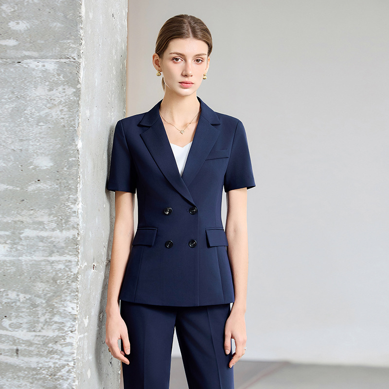 Women's Summer Thin Short-Slee - Women Formal Wear For Interview 评论和价格