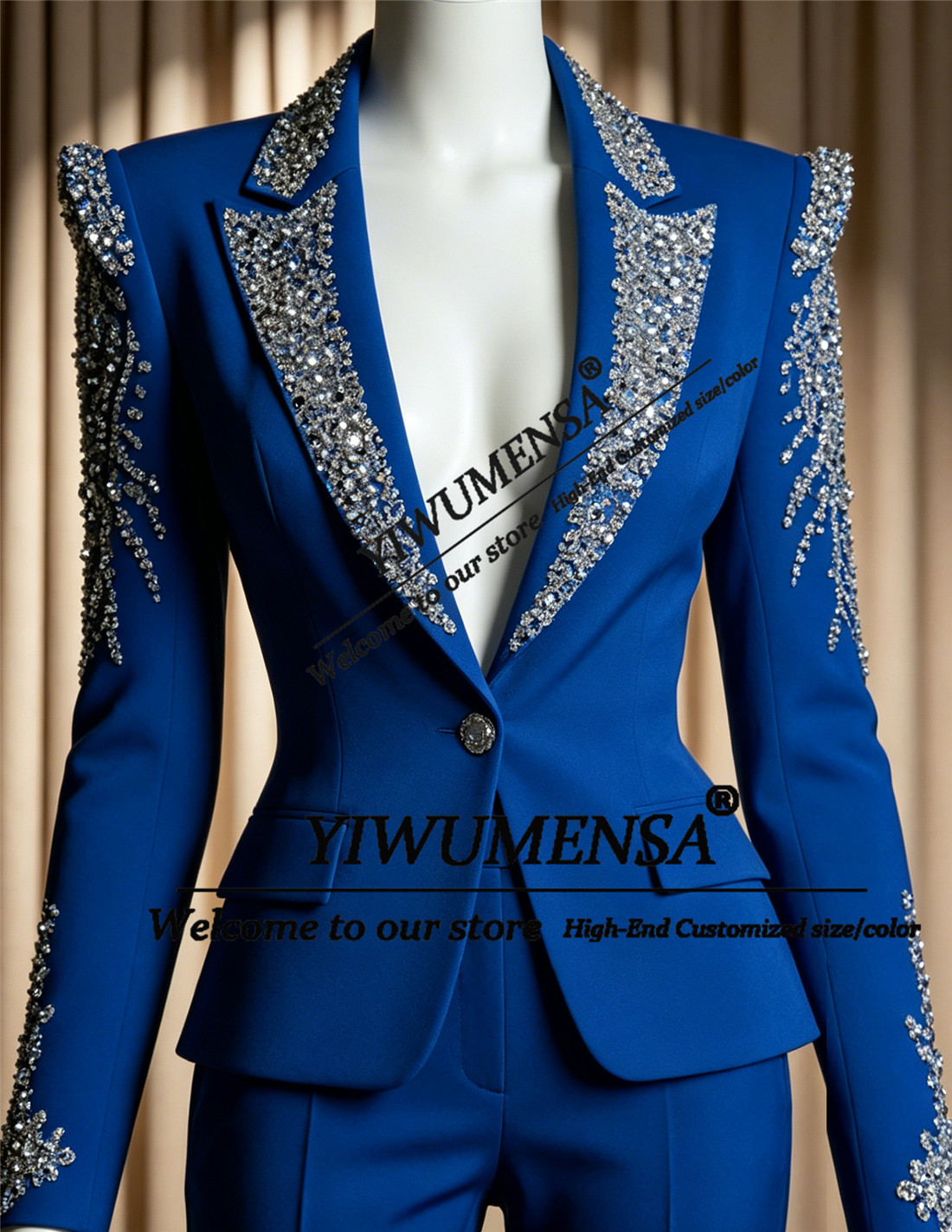 Luxury Women Suits 2 Pieces Se - Woman Formal Wear 评论和价格