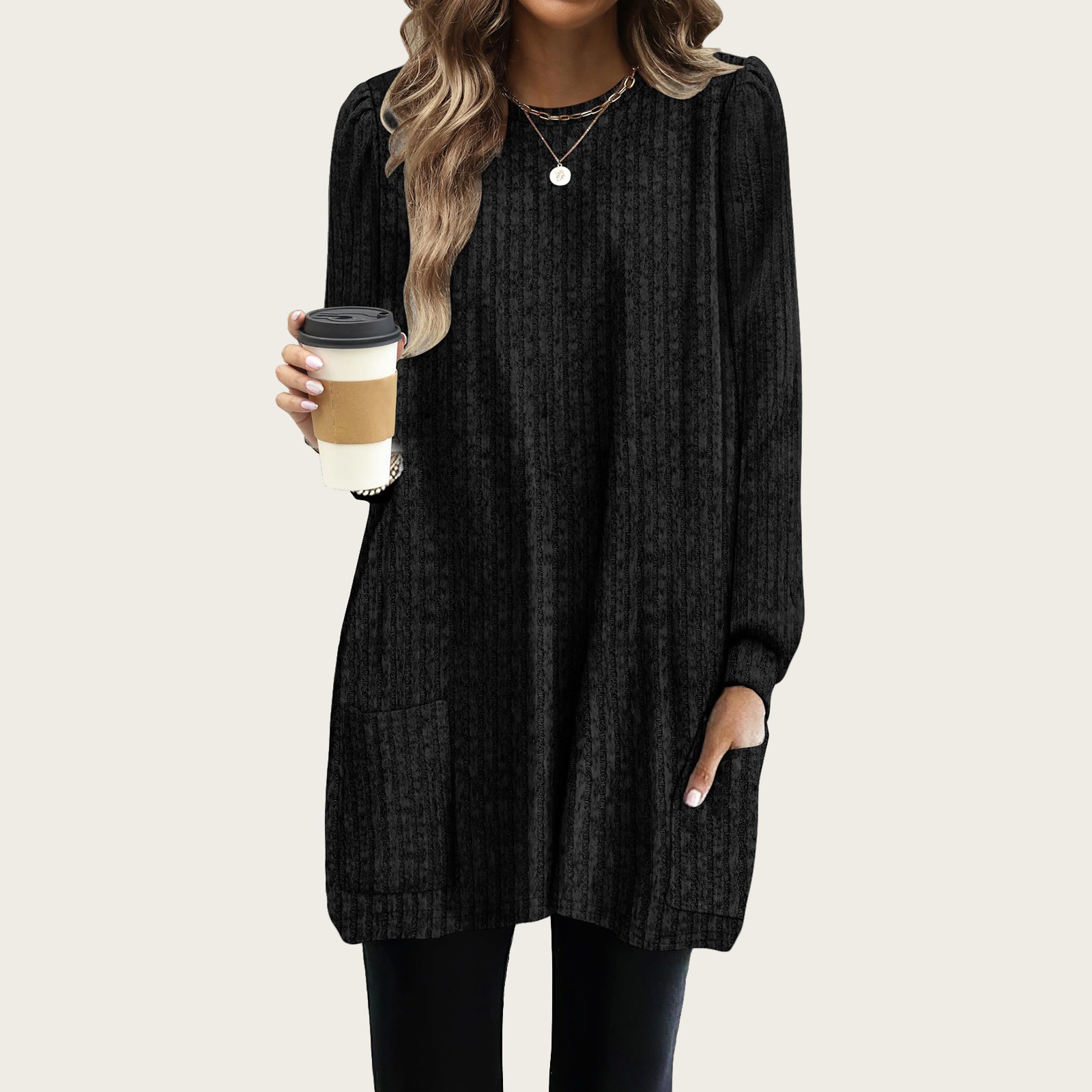 New Spring Women Long Shirts P - Women'S Formal Wear Blouse 评论和价格