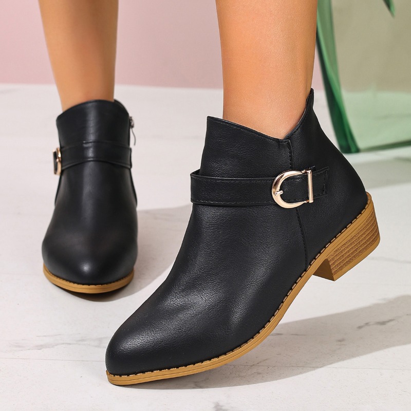 Women's Autumn Winter Ankle Bo - Woman Formal Wear 评论和价格