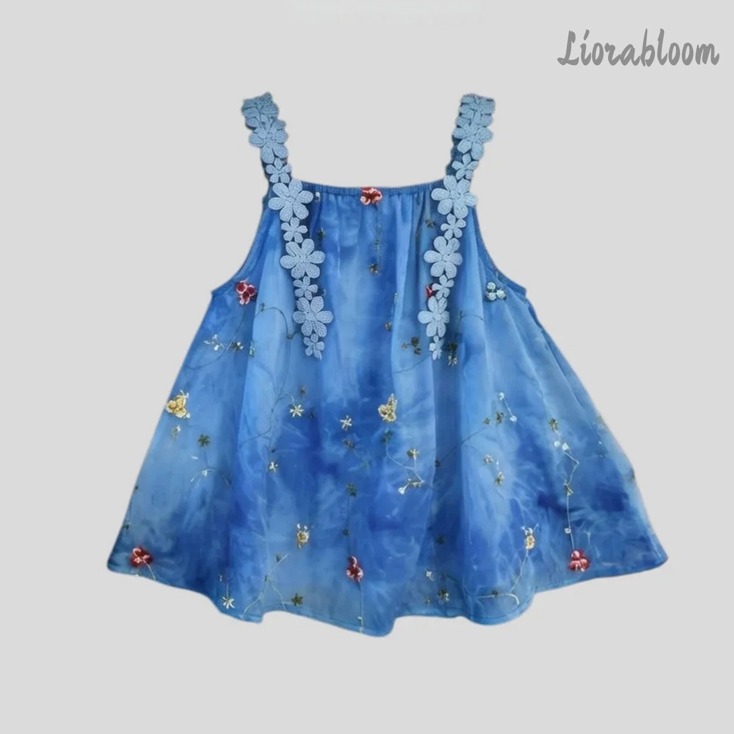 Starry Sky Themed Girls' Dress - Formal Attire Woman 评论和价格