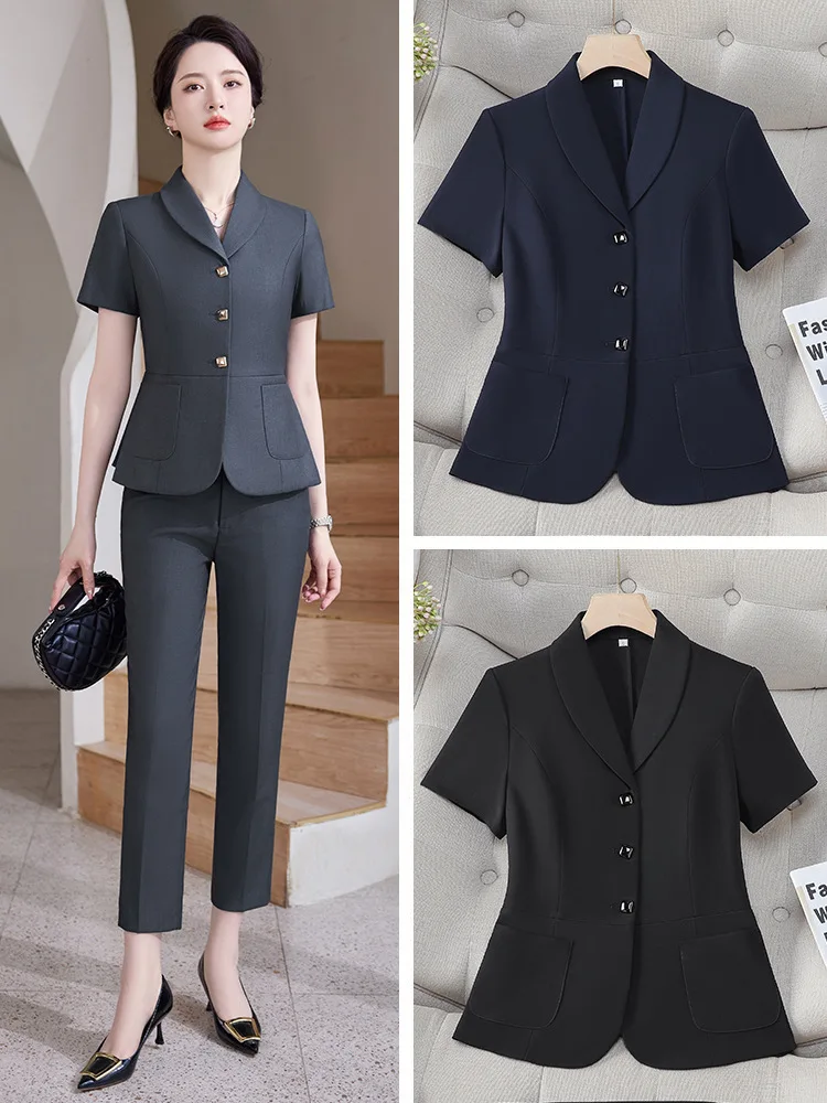 Pop 2024 Summer Formal OL Styl - Women Formal Wear For Interview 评论和价格