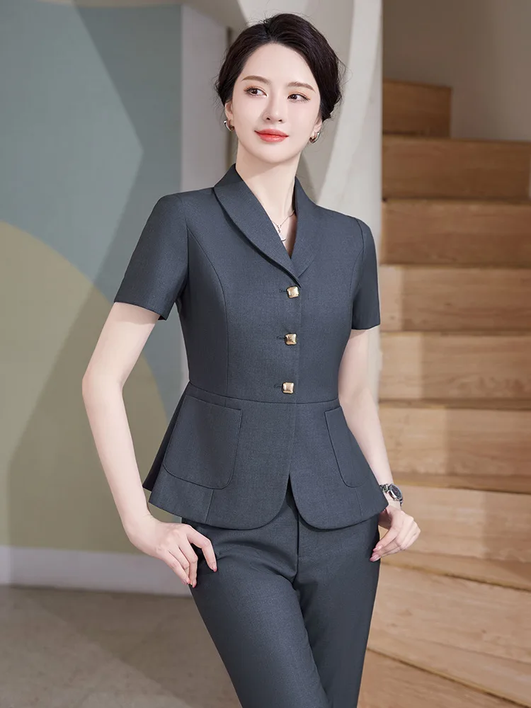 Pop 2024 Summer Formal OL Styl - Women Formal Wear For Interview 评论和价格