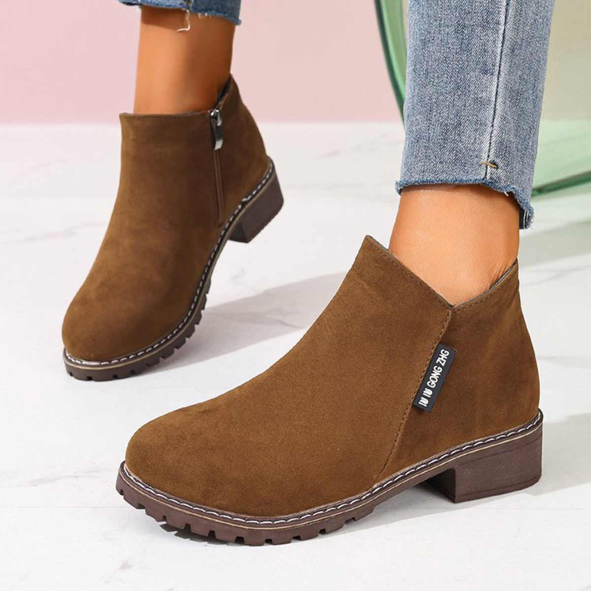 Women Autumn Winter Ankle Boot - Woman Formal Wear 评论和价格