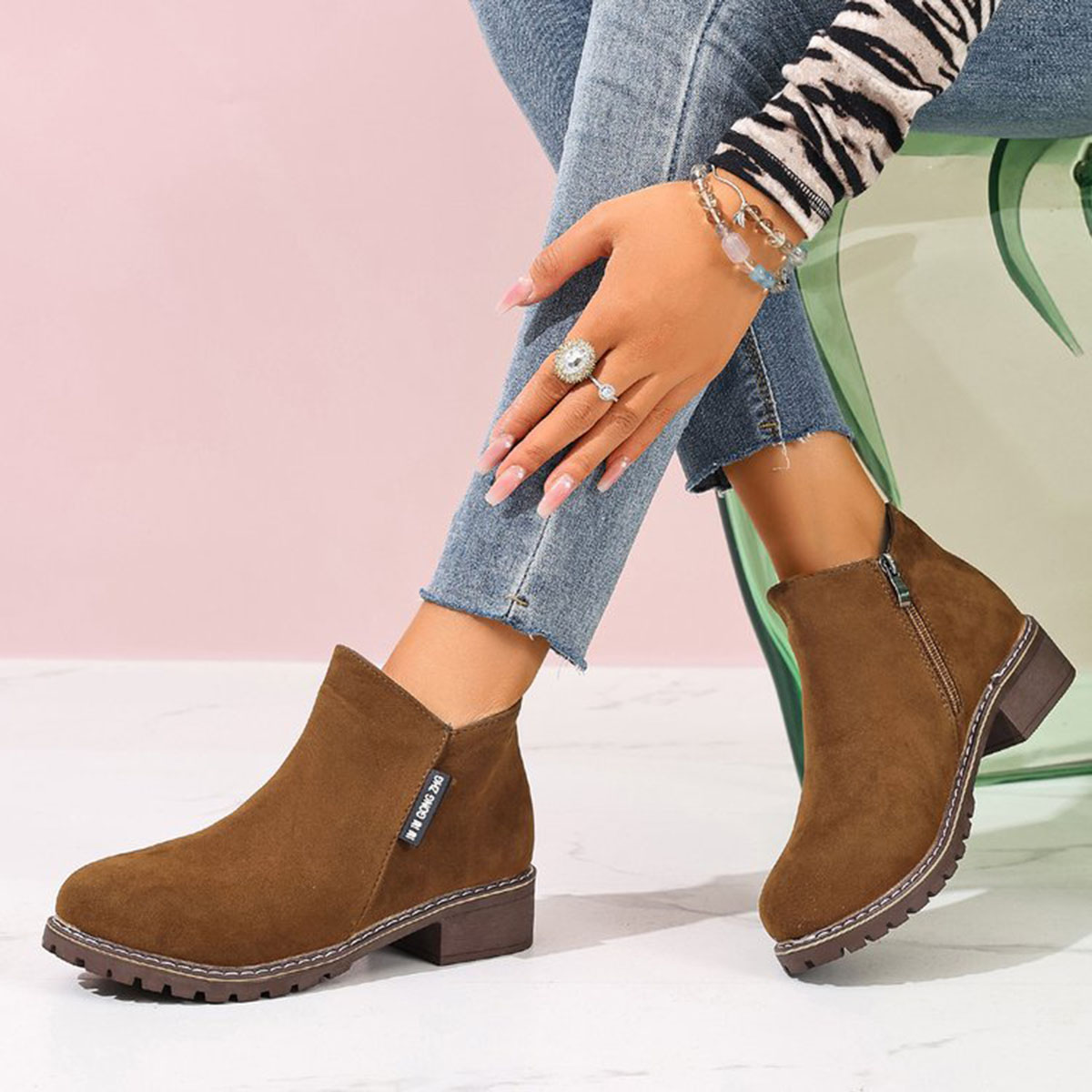 Women Autumn Winter Ankle Boot - Woman Formal Wear 评论和价格