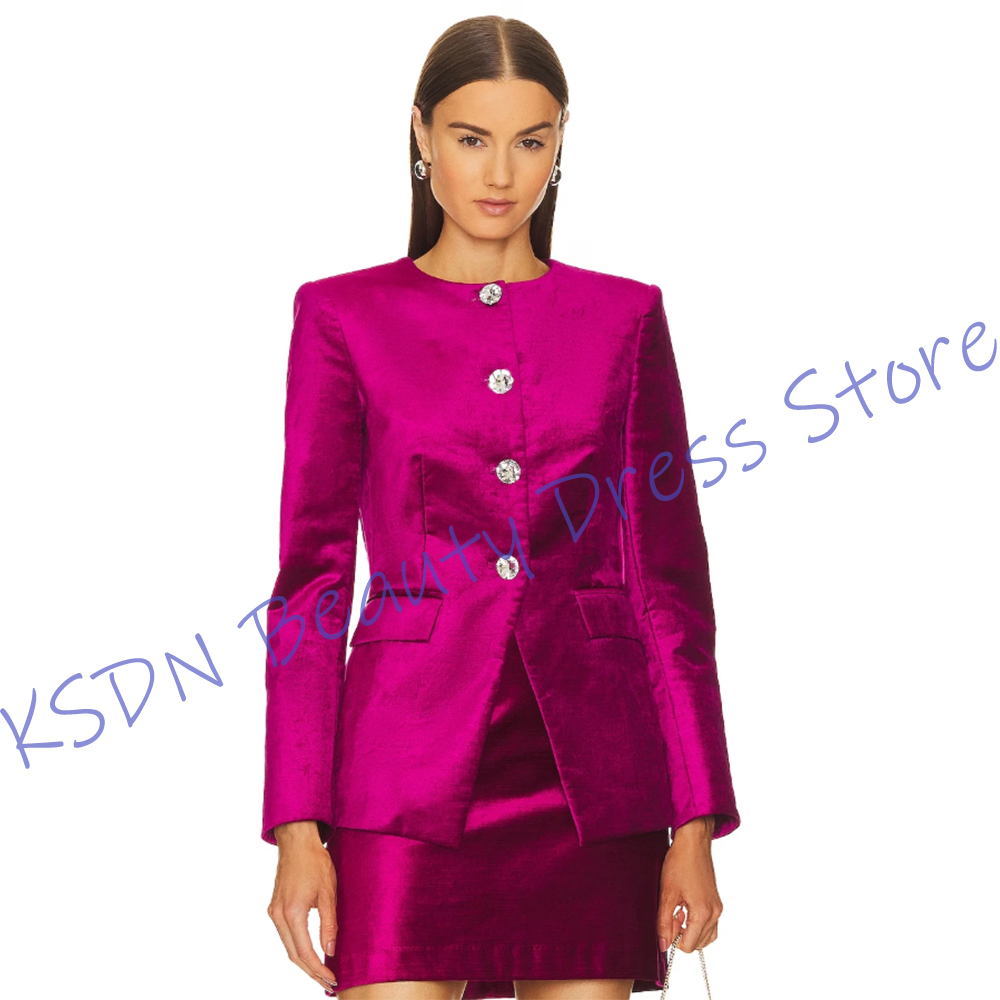 Chic Women's Single-Breasted S - Women Formal Wear Outfits 评论和价格