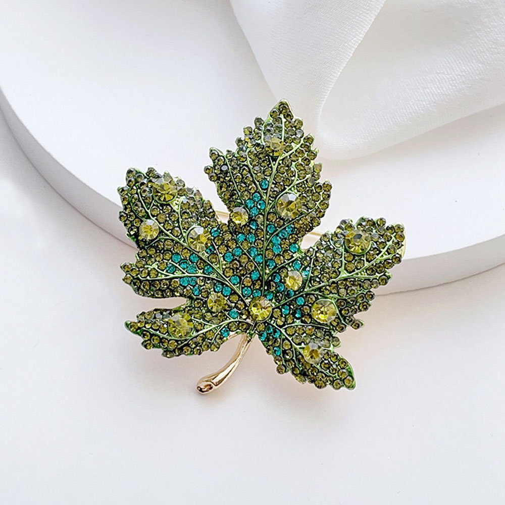 High-End Rhinestone Maple Leaf - High End Women'S Formal Wear 评论和价格