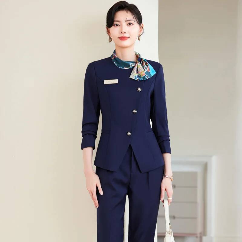Plus Size Formal Elegant Style - Women Formal Wear For Interview 评论和价格