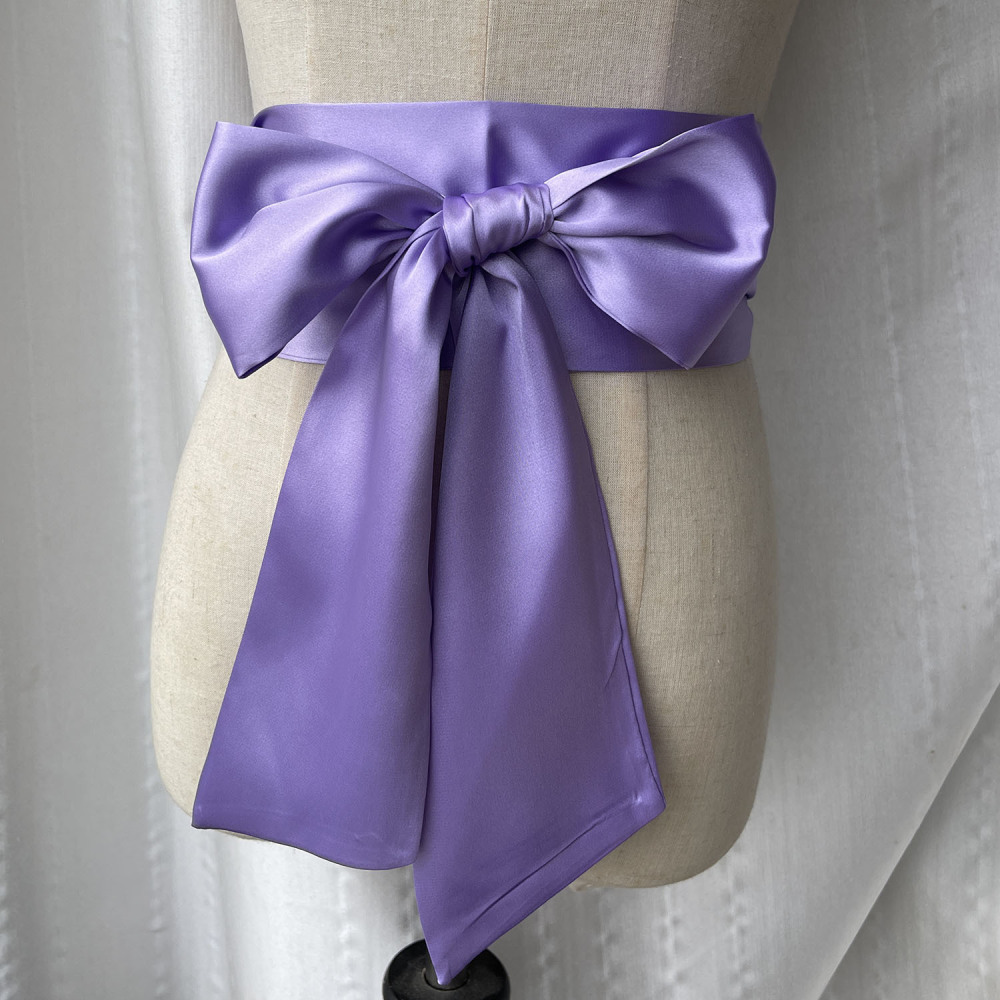 Wide Bowknot Waistband Women A - Women'S Formal Wear Accessories 评论和价格