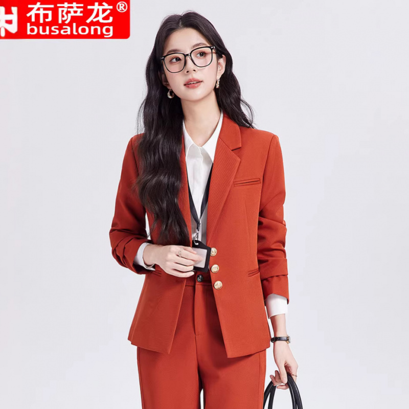 Khaki women's suit set, high-e - High End Women'S Formal Wear 评论和价格