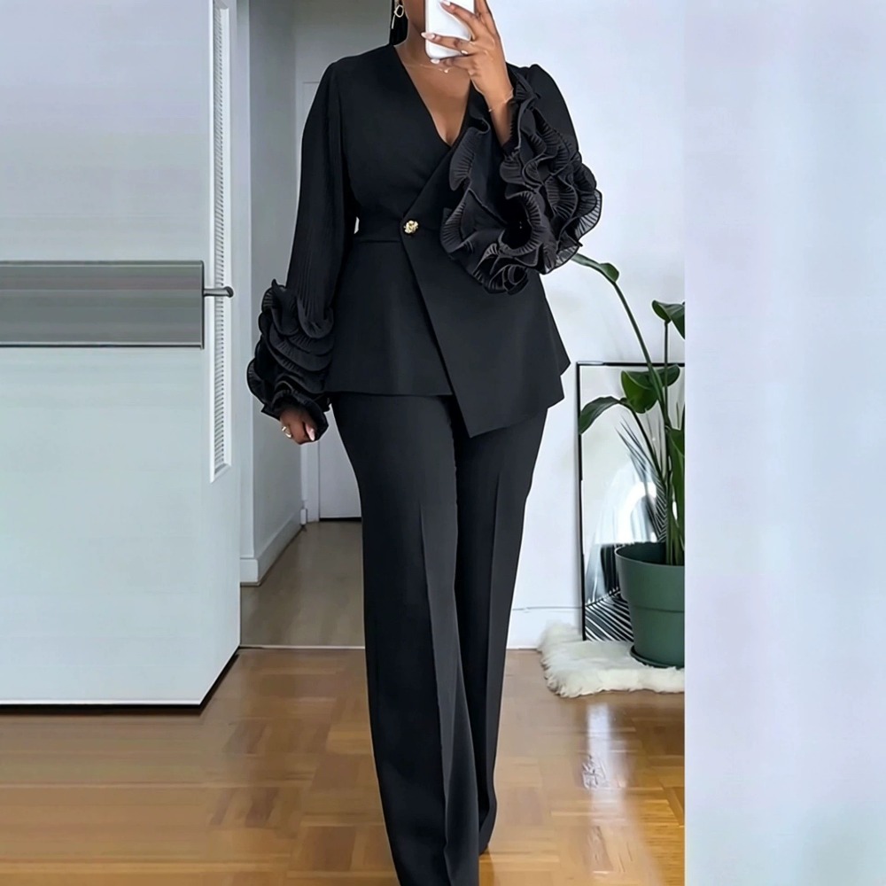 Women's 2‑Piece Pant Suit Deep - Formal Attire Woman 评论和价格