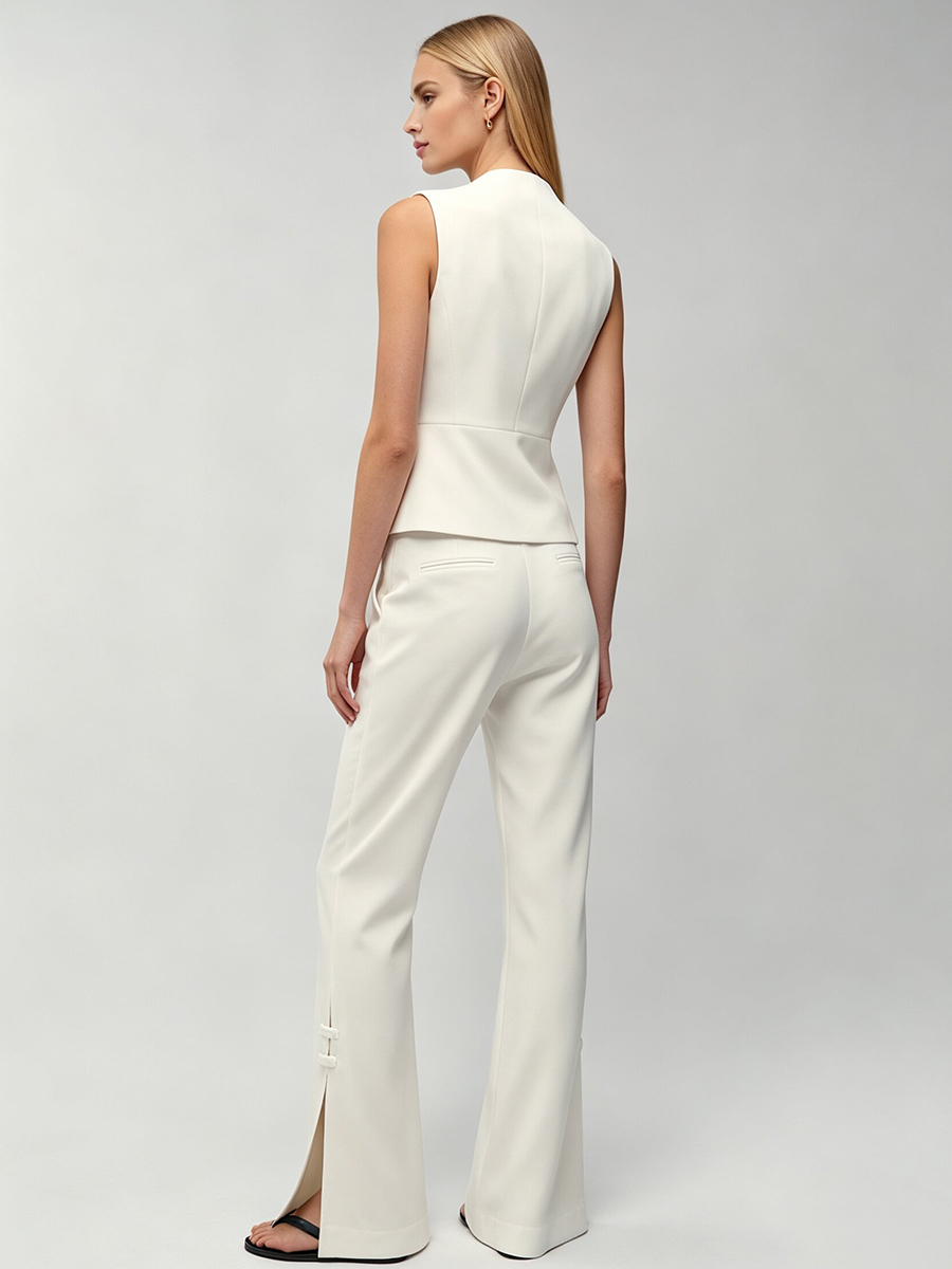 LIMO Women White Chinese Frog  - Formal Attire Woman 评论和价格
