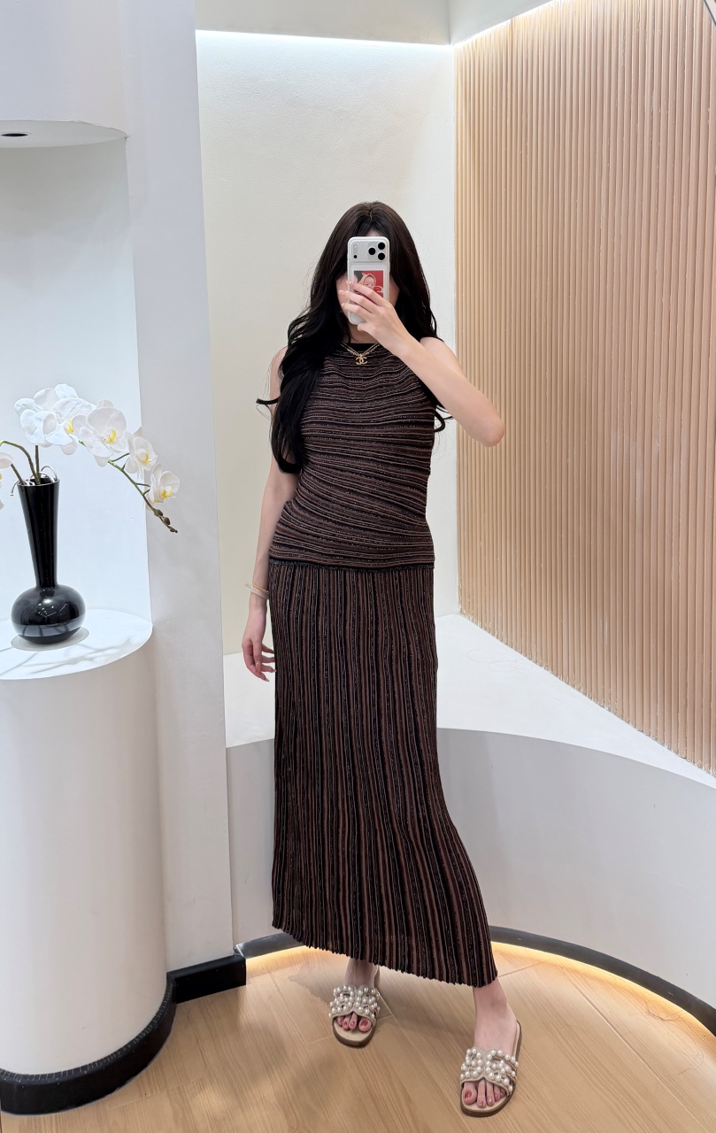 Striped Sequin 2-piece Women E - Formal Attire Woman 评论和价格