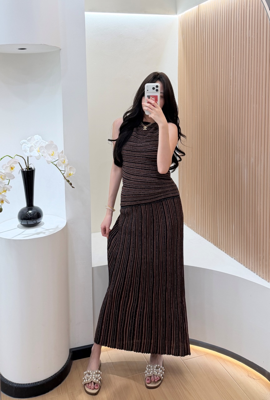Striped Sequin 2-piece Women E - Formal Attire Woman 评论和价格