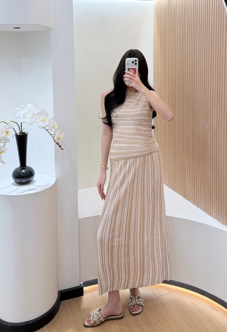 Striped Sequin 2-piece Women E - Formal Attire Woman 评论和价格