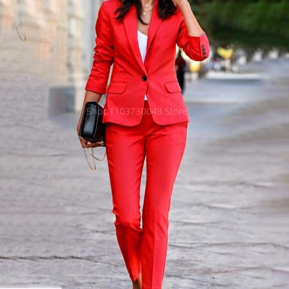 Fashion Office Ladies Blazer a - Woman Formal Wear 评论和价格