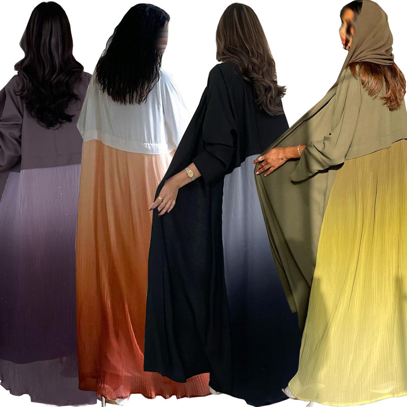 Muslim Women Pleated Abaya Dre - Women Formal Wear Dubai 评论和价格