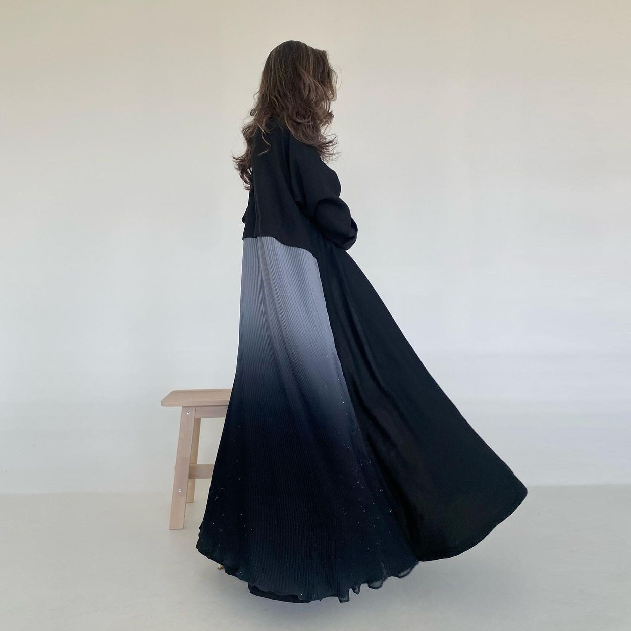 Muslim Women Pleated Abaya Dre - Women Formal Wear Dubai 评论和价格