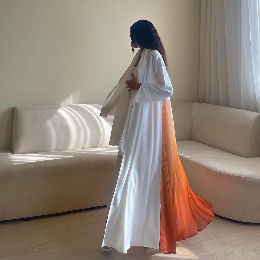 Muslim Women Pleated Abaya Dre - Women Formal Wear Dubai 评论和价格